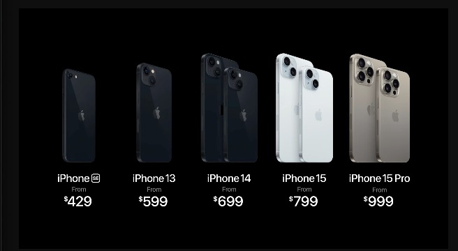 harga iphone 15 series 2023