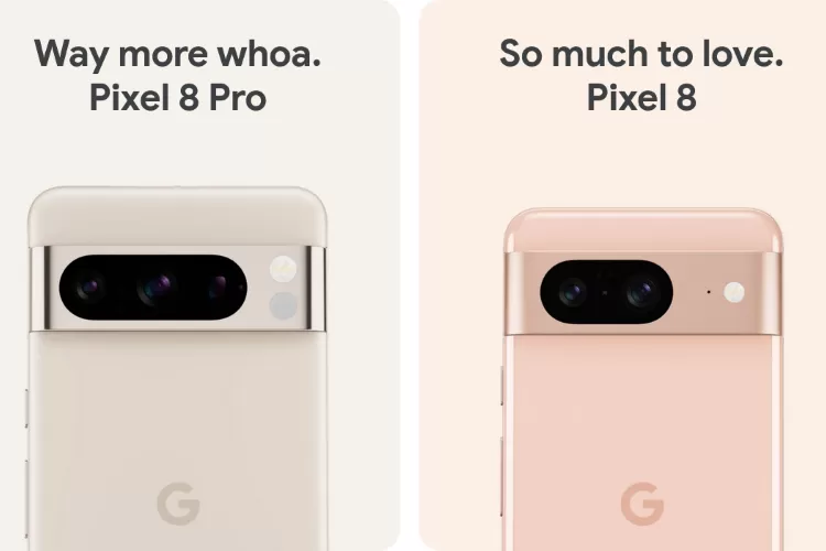 google pixel 8 dan pixel 8 pro